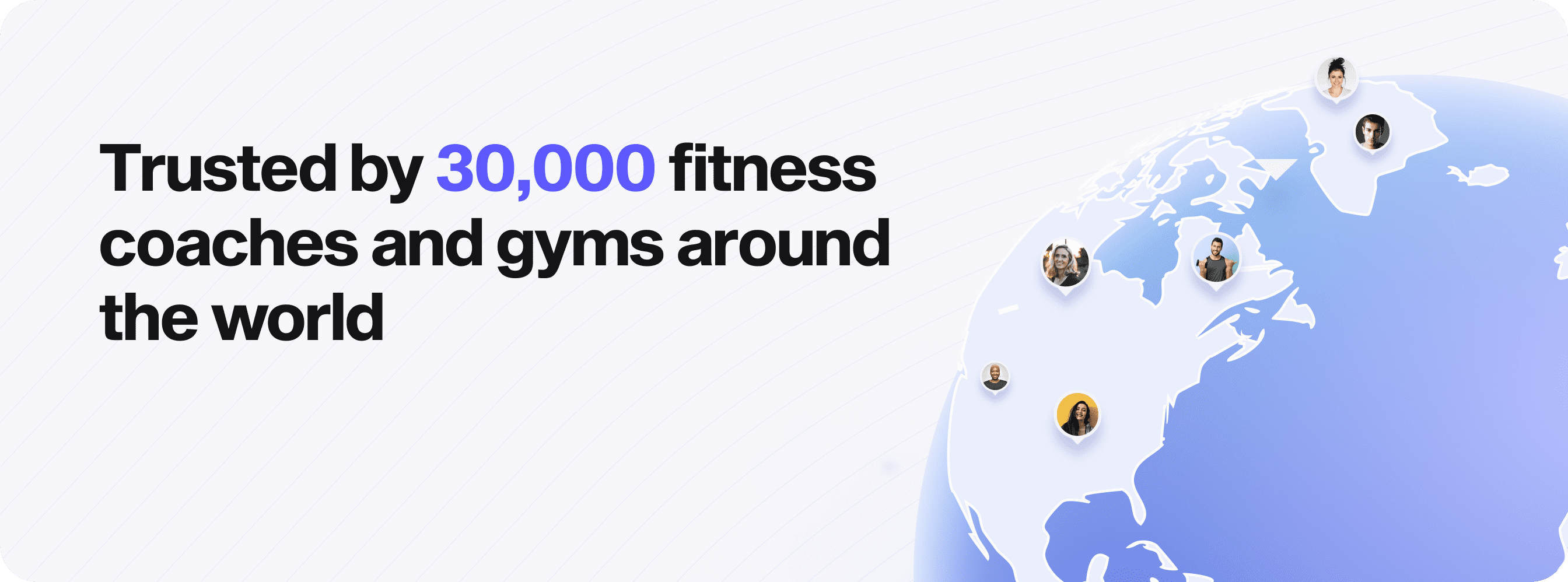 Trusted by 30,000 fitness coaches and gyms around the world