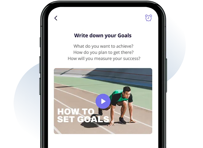 Goal Setting habit coaching online personal training platform