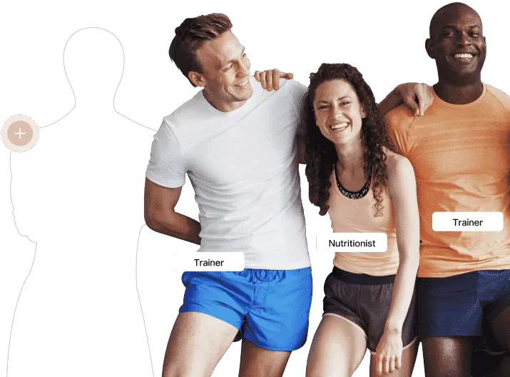 Collaborate with unlimited fitness coach teammates, On us